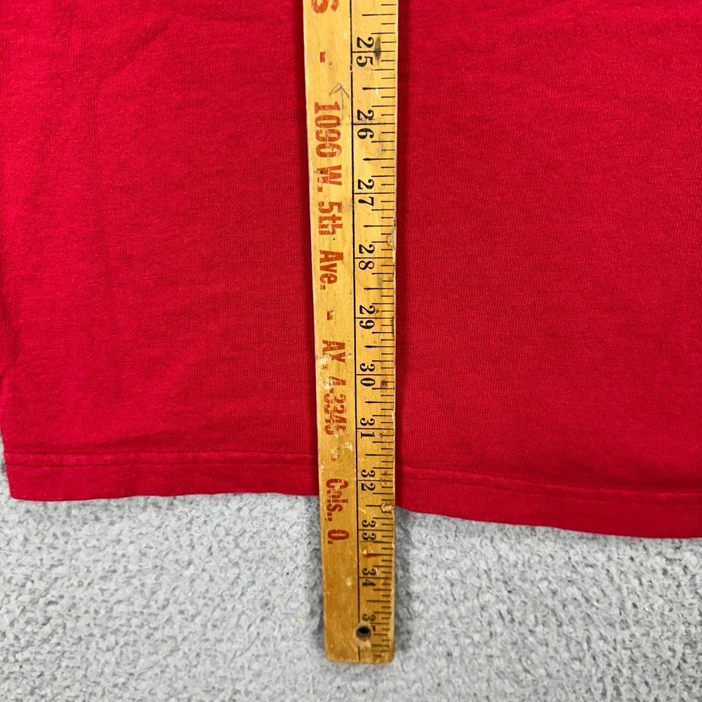 VINTAGE‎ Champion USA Adult Mens Sleeveless Shirt 2XL Red Freedom Made In USA - Picture 8 of 9